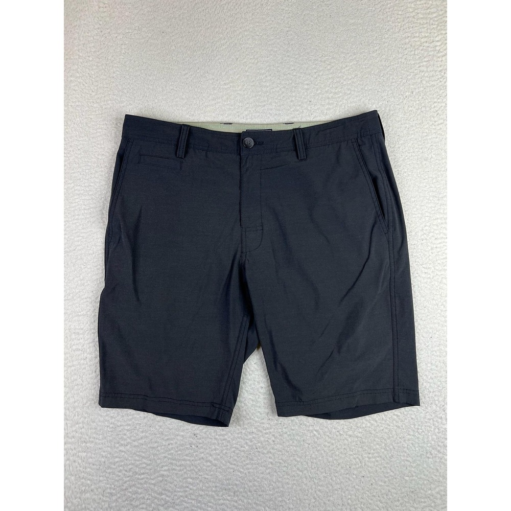 7 Diamonds Performance Shorts Mens 33 Gray 10 Inch Inseam Stretch Golf Casual